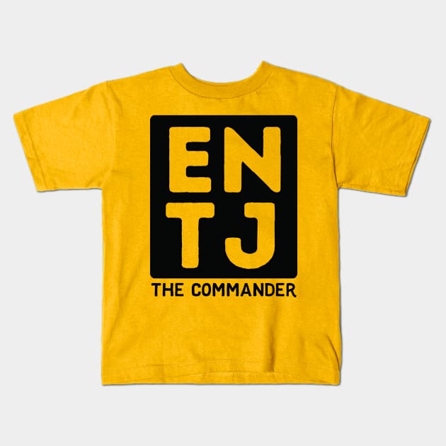 ENTJ Kids T-Shirt by Teeworthy Designs